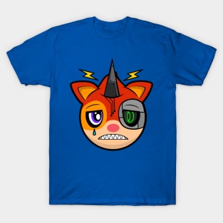 Sad Cyborg Squirrel Oskar T-Shirt